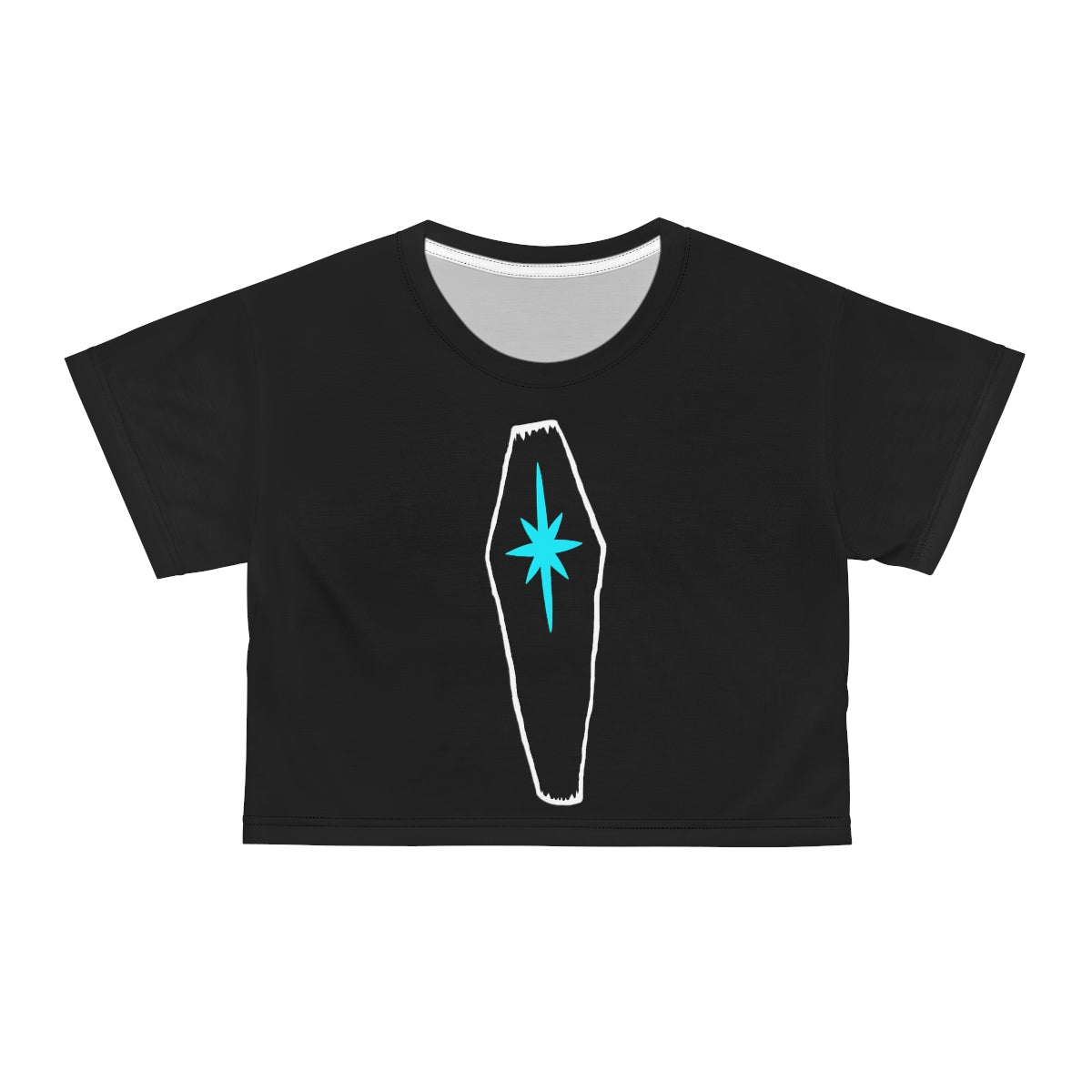 Starburst Coffin Crop Top